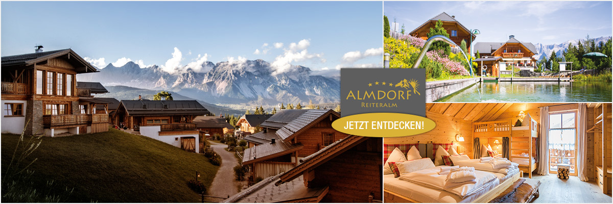 Almdorf Reiteralm - Almhütten Chalets Sommerurlaub Schladming Steiermark