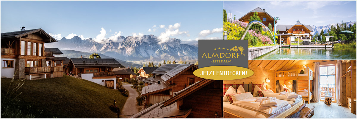 Almdorf Reiteralm - Almhütten Chalets Sommerurlaub Schladming Steiermark